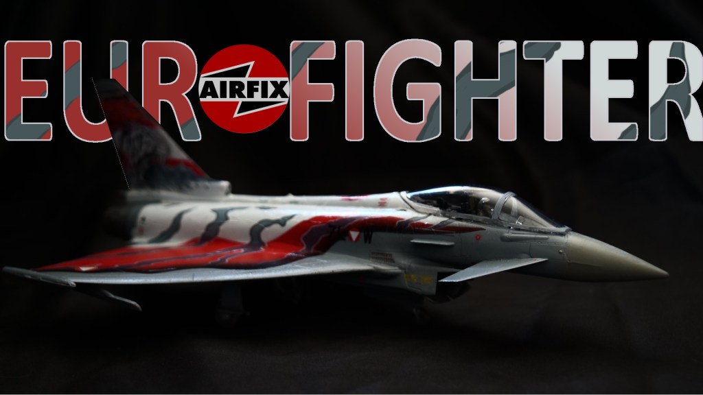 Airfix 1/72 Eurofighter Typhoon Starter Set w/Model Maker Austrian Tiger&nbsp;Decals